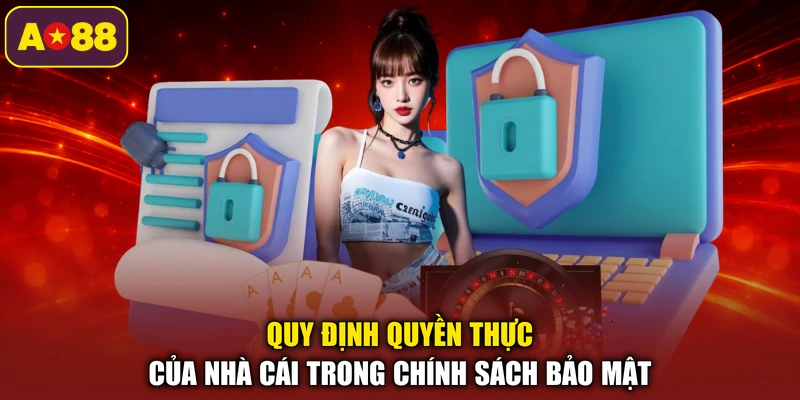 Quy định quyền thực của nhà cái trong chính sách bảo mật